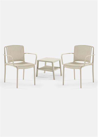 TİLİA MİNİ COFFE SET JOKER SEHPA 43X43 - NES KOLTUK