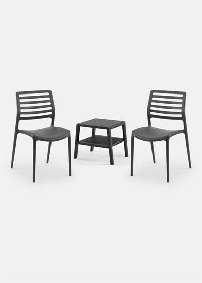 TİLİA MİNİ COFFE SET JOKER SEHPA 43X43 - LOUİSE SANDALYE