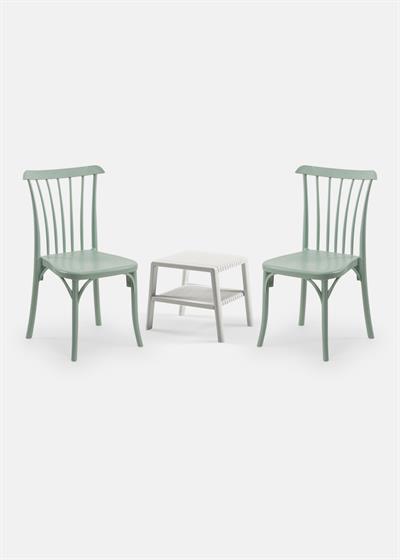 TİLİA MİNİ COFFE SET JOKER SEHPA 43X43 - GOZO SANDALYE