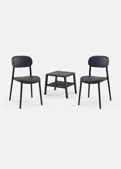 TİLİA MİNİ COFFE SET JOKER SEHPA 43X43 - ALİ SANDALYE