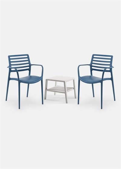 TİLİA MİNİ COFFE SET JOKER SEHPA 43X43 - LOUİSE-XL KOLTUK