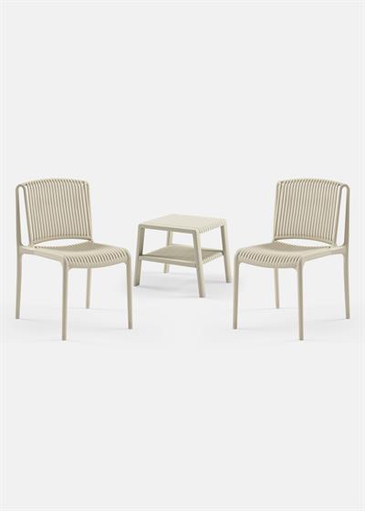 TİLİA MİNİ COFFE SET JOKER SEHPA 43X43 - NES SANDALYE