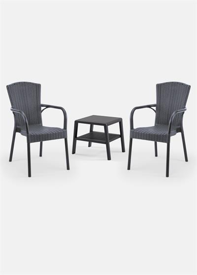 TİLİA MİNİ COFFE SET JOKER SEHPA 43X43 - ROYAL KOLTUK