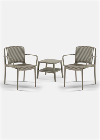 TİLİA MİNİ COFFE SET JOKER SEHPA 43X43 - NES KOLTUK