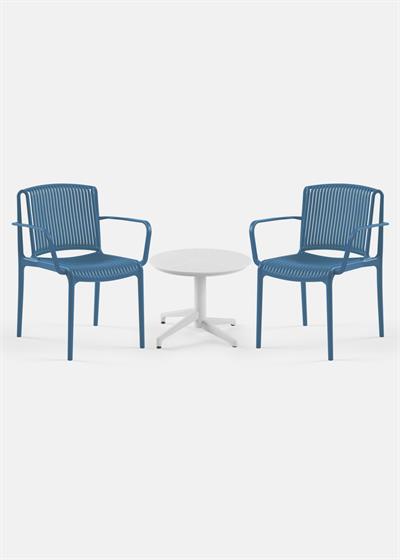 TİLİA MİNİ COFFE SET MOON SEHPA Ø60 CM YUVARLAK - NES KOLTUK