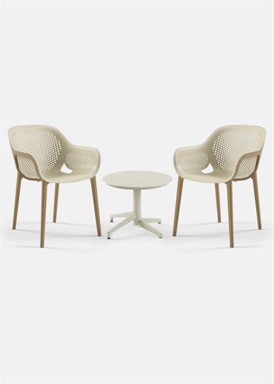 TİLİA MİNİ COFFE SET MOON SEHPA Ø60 CM YUVARLAK - ATRA KOLTUK