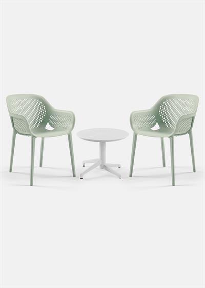 TİLİA MİNİ COFFE SET MOON SEHPA Ø60 CM YUVARLAK - ATRA KOLTUK