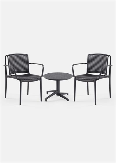 TİLİA MİNİ COFFE SET MOON SEHPA Ø60 CM YUVARLAK - NES KOLTUK