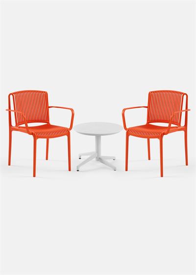 TİLİA MİNİ COFFE SET MOON SEHPA Ø60 CM YUVARLAK - NES KOLTUK