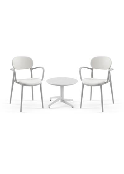 TİLİA MİNİ COFFE SET MOON SEHPA Ø60 CM YUVARLAK - DUO KOLTUK