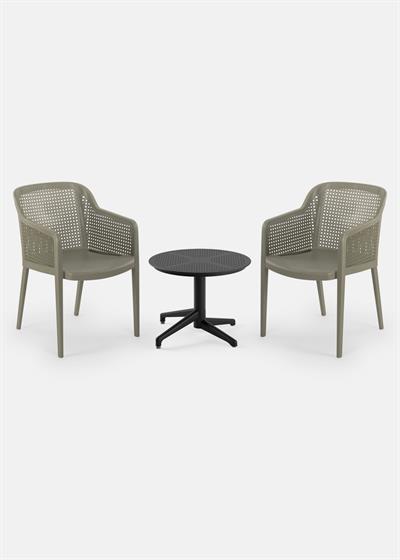 TİLİA MİNİ COFFE SET MOON SEHPA Ø60 CM YUVARLAK - OCTA KOLTUK