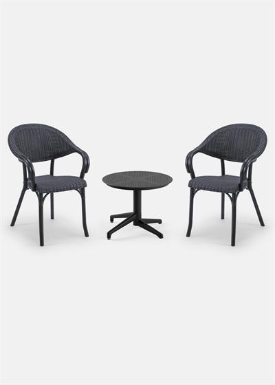 TİLİA MİNİ COFFE SET MOON SEHPA Ø60 YUVARLAK - FLASH-R KOLTUK