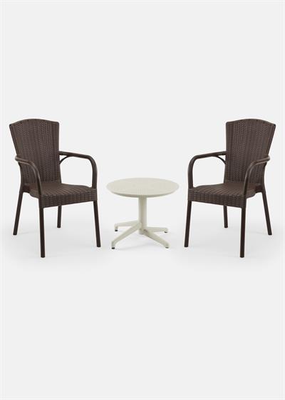 TİLİA MİNİ COFFE SET MOON SEHPA Ø60 YUVARLAK - ROYAL KOLTUK