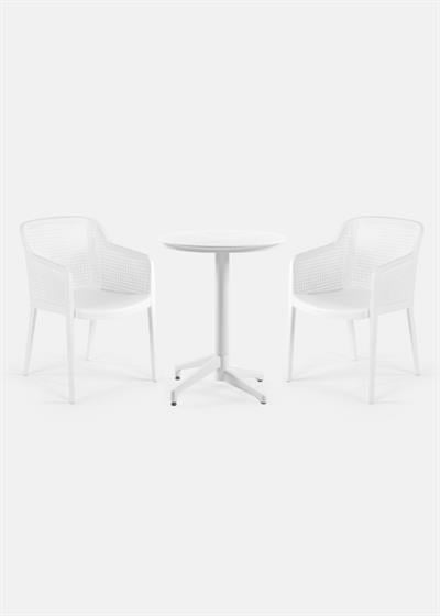 TİLİA MOON MASA - OCTA KOLTUK BİSTRO SET