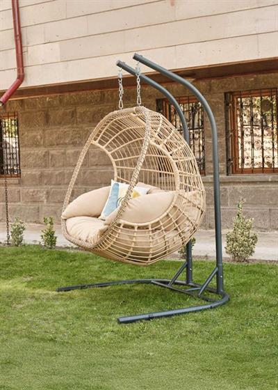 VİCTORİA ÇİFTLİ RATTAN SALINCAK