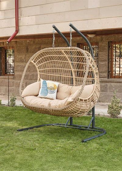 VİCTORİA ÇİFTLİ RATTAN SALINCAK