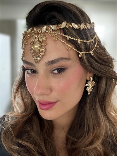 Henna Model Gold Alınlık 
