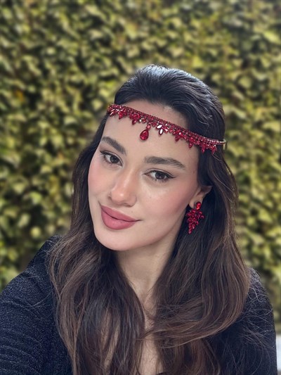 Ziba Model Kırmızı Alınlık 