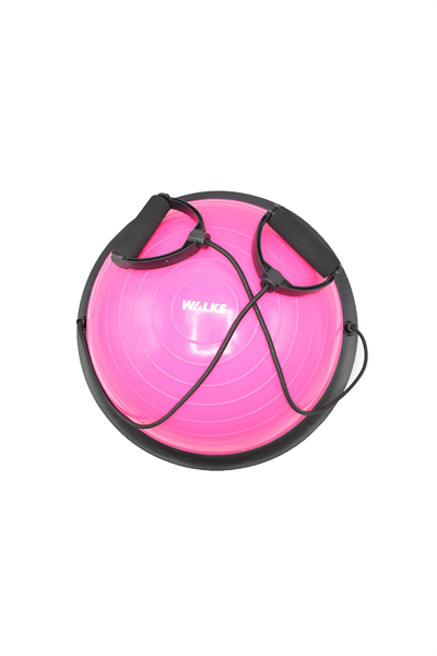Walke 45 Cm Bosu Ball Yarim Denge Topu Pilates Aleti Direnc Lastikli Pompa Dahildir
