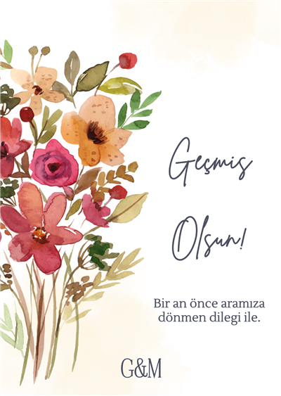 Geçmiş Olsun Kartı 2