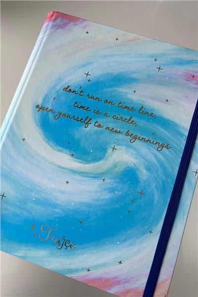 Kişiye Özel Gizli Spiralli Süresiz Planlayıcı Defter 