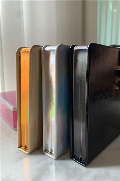 Kişiye Özel Gümüş Kalp Kilitli Defter