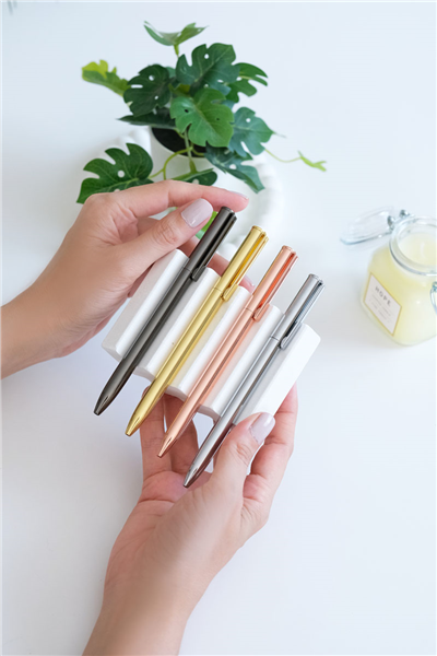 Kişiye Özel Gümüş Metal Tükenmez Kalem 0,7 mm