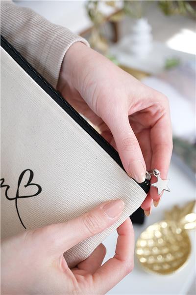 Kişiye Özel Ham Renk Clutch Çanta