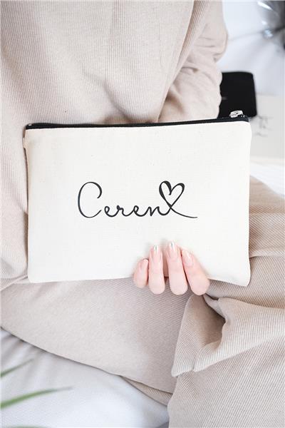 Kişiye Özel Ham Renk Clutch Çanta