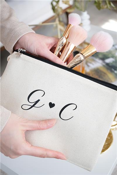 Kişiye Özel Ham Renk Clutch Çanta