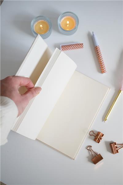 Kişiye Özel Kanvas Defter Siyah Renk