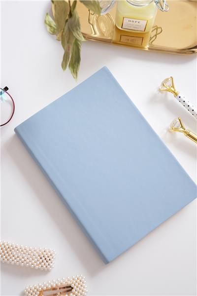 Kişiye Özel Mavi Esnek Kapaklı Defter 