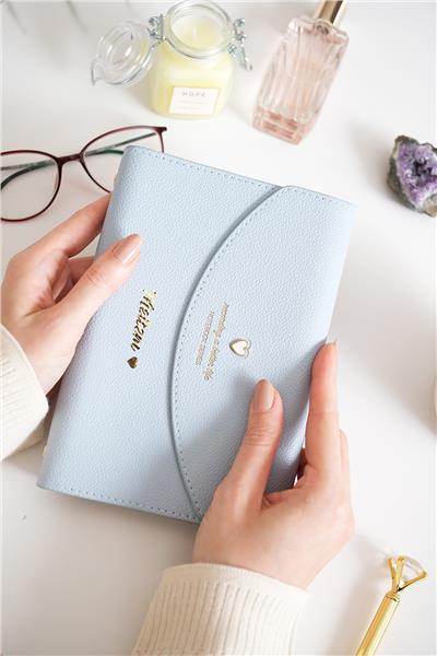 Kişiye Özel Mavi Mekanizmalı Defter