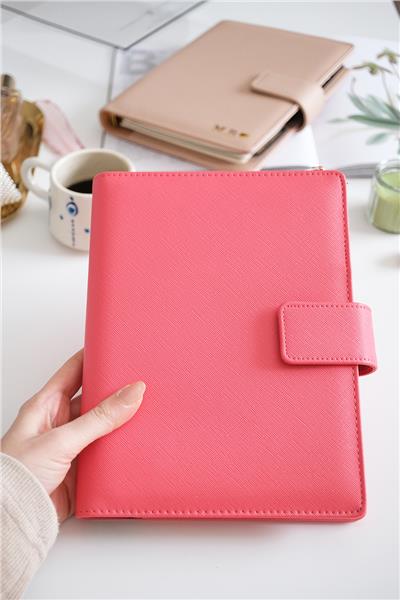 Kişiye Özel Mercan Organizer Haftalık Planlayıcı Tarihsiz Defter 