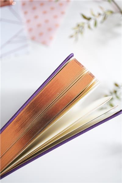 Kişiye Özel Premium Mor Vintage Defter