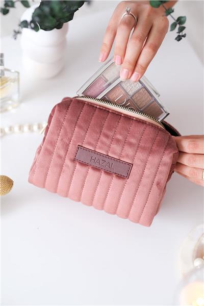Kişiye Özel Rose Makyaj Çantası