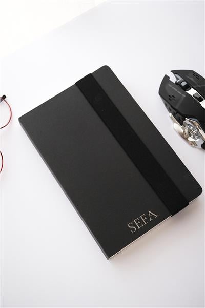 Kişiye Özel Siyah Bujo Defter