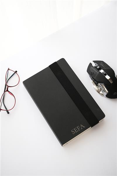 Kişiye Özel Siyah Bujo Defter