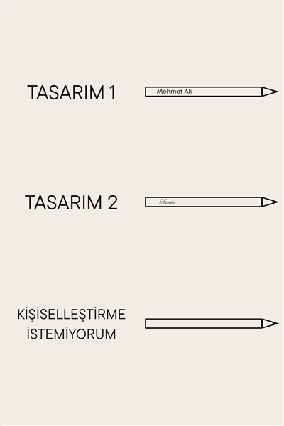 Kişiye Özel Titanyum Uçlu Pembe Bitmeyen Kurşun Kalem