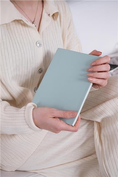 Kişiye Özel Yeşil Esnek Kapaklı Defter 