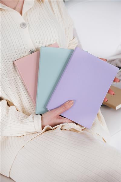 Kişiye Özel Yeşil Esnek Kapaklı Defter 