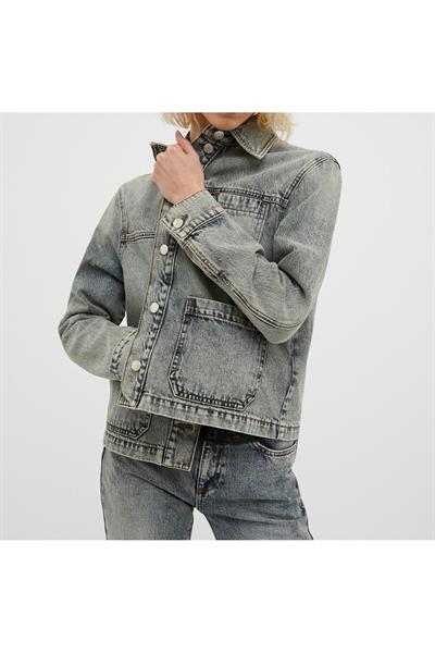 Kadın Denim Kot Ceket