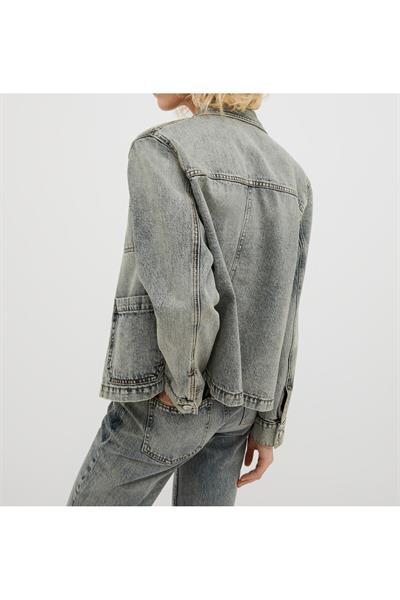 Kadın Denim Kot Ceket