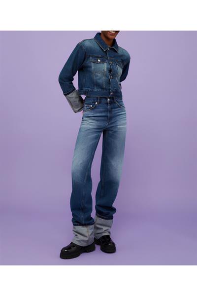 Kadın Slim Fit Jean Kot Pantolon