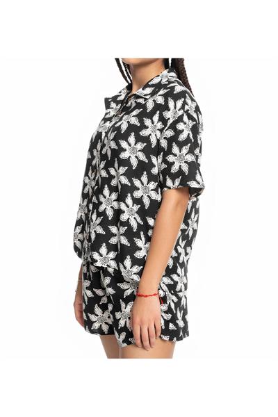 Unisex Günlük Desenli Gömlek