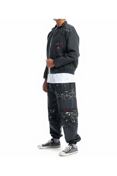 Unisex Jogger Bol Siyah Pantolon