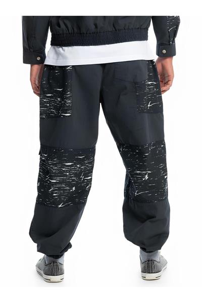 Unisex Jogger Bol Siyah Pantolon