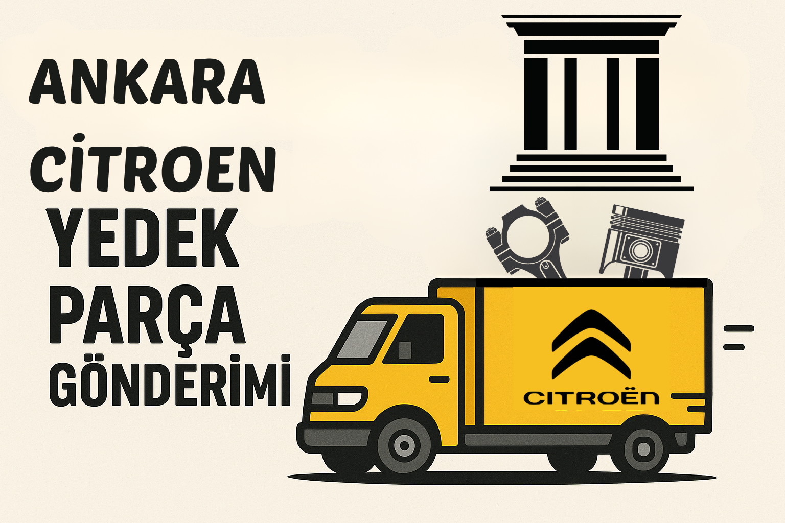 Ankara Cintroen Yedek Parca Gönderimi