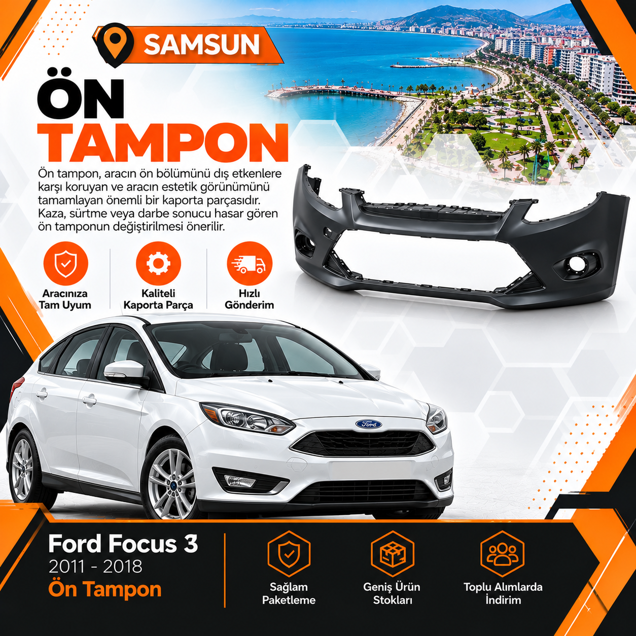 Ford Focus 3 Ön Tampon Ne Zaman Değiştirilmelidir?