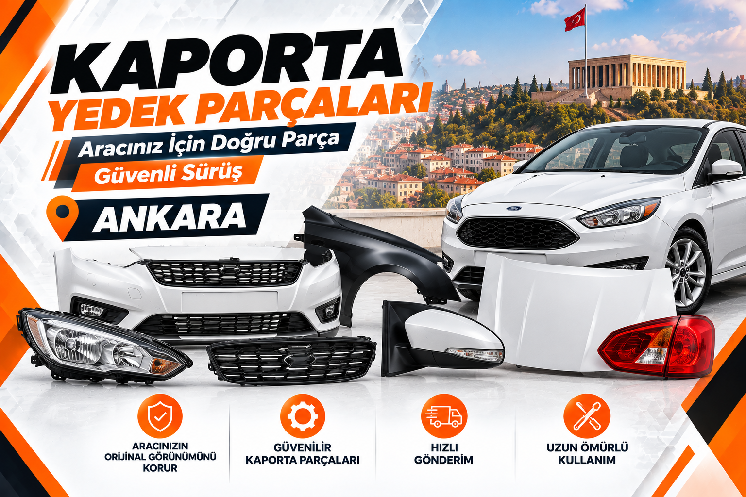 Ford Focus Kaporta Yedek Parçaları Nasıl Seçilir?